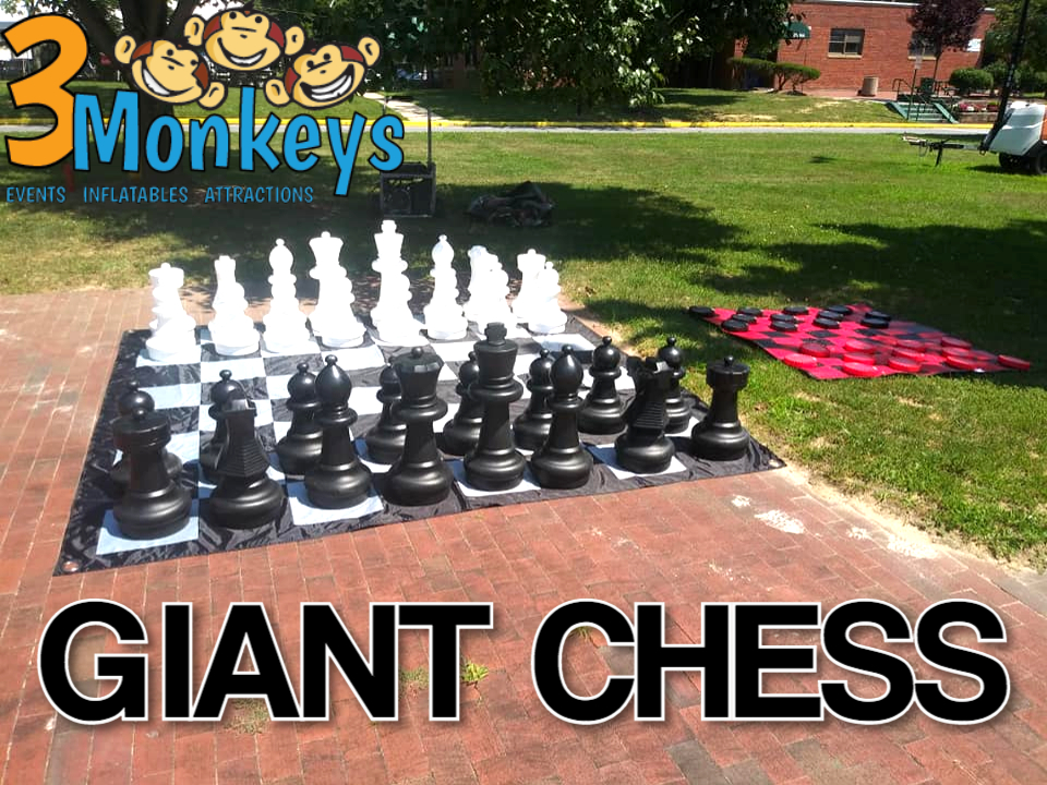 Oversized Chess Rentals | 3monkeysinflatables.com York PA